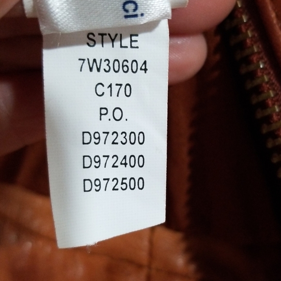 Lucky Brand Endless Leather Jacket - Cognac - Picture 7 of 8